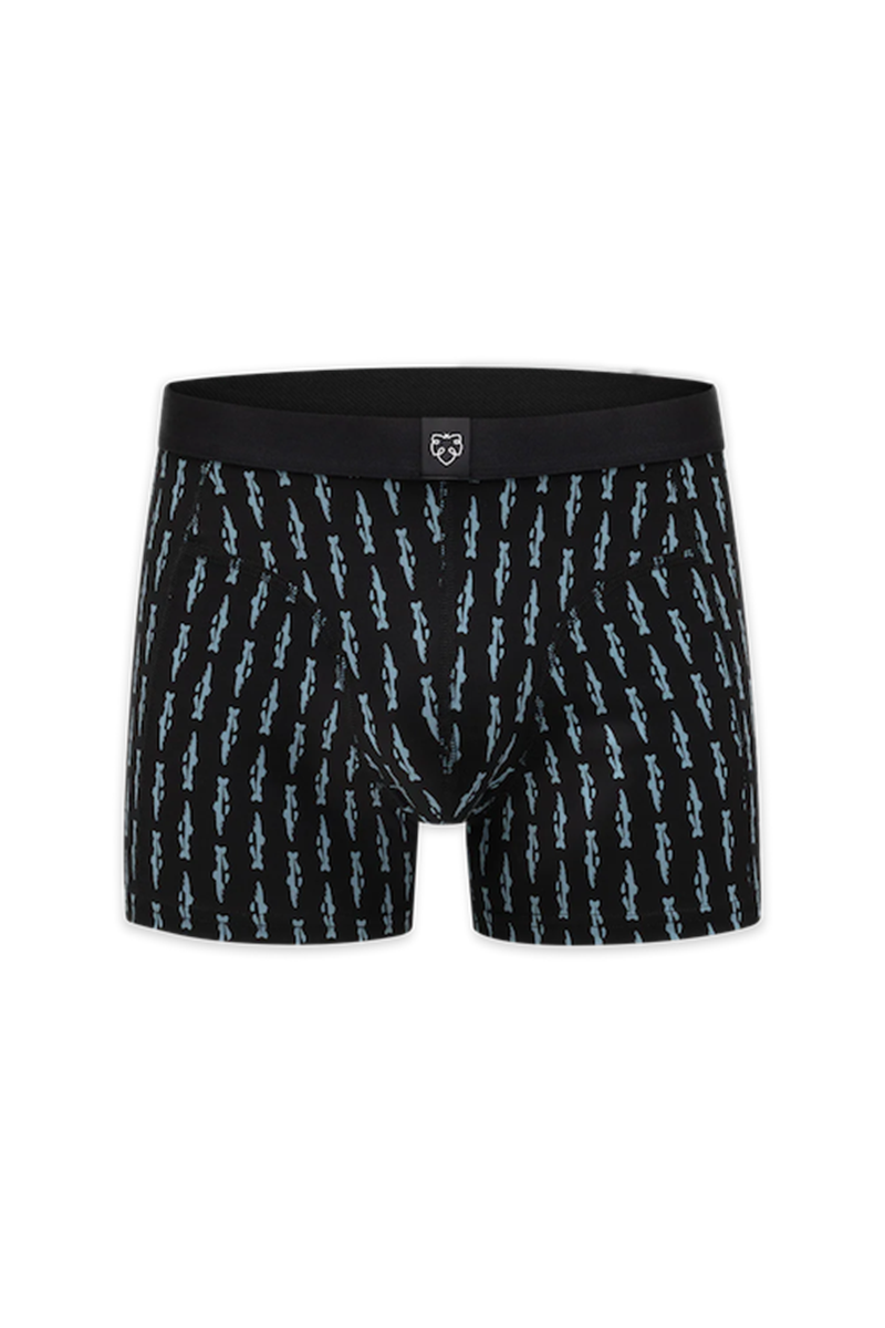 A-dam Boxershort Black Trouts Zwart 1