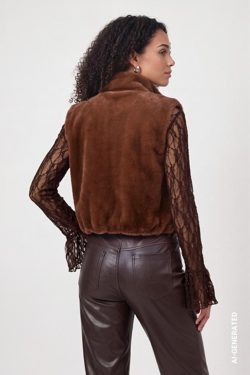 Monari Vest 810143 Bruin 3