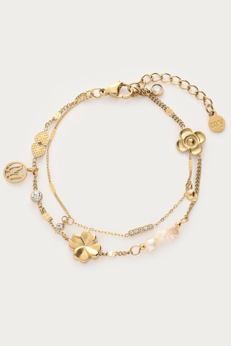 My Jewellery Armband MJ14231 Goud 1