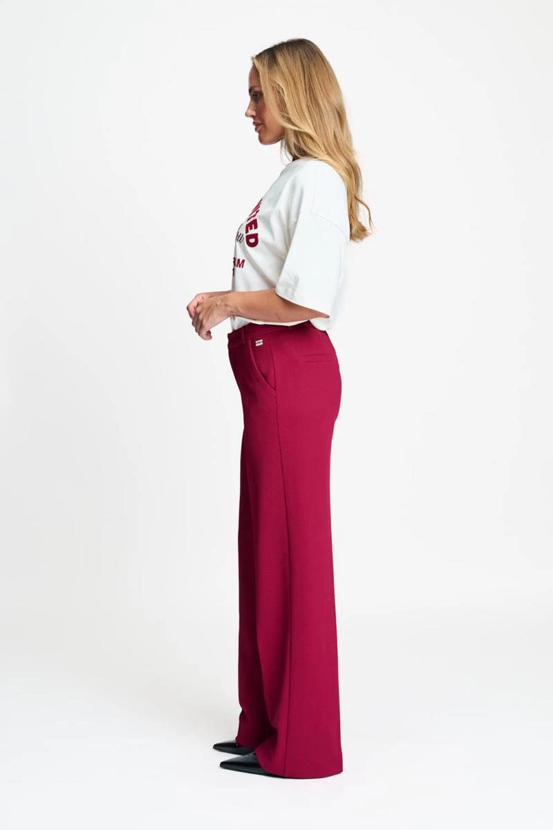 POM Amsterdam Pantalon SP9760 Rood 4