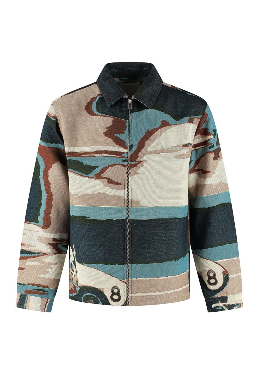 Dstrezzed Overshirt Carter Blauw 2