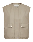 Freequent Gilet Cana Taupe 2