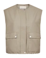 Freequent Gilet Cana Taupe 2