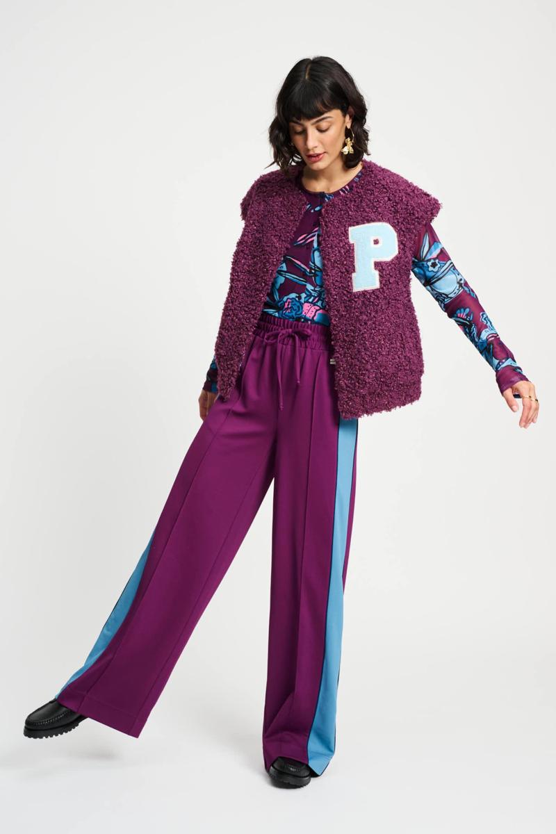 POM Amsterdam Gilet SP9367 Paars 6