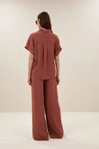 By-Bar Blouse Barley Viscose Bl Rood 4