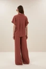 By-Bar Blouse Barley Viscose Bl Rood 4