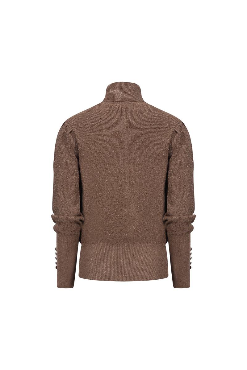 NUKUS Trui NKF03048 Taupe 3