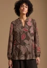 Bianca Blouse Doret Bruin 1