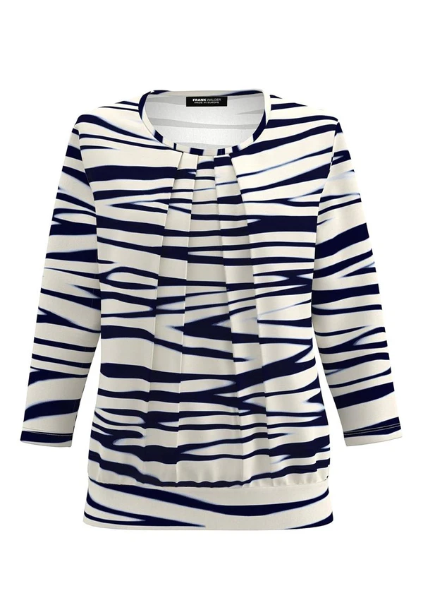 Frank Walder Blouse NOS726423 Blauw 1