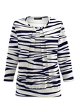 Frank Walder Blouse NOS726423 Blauw 1