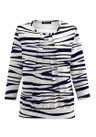 Frank Walder Blouse NOS726423 Blauw 1