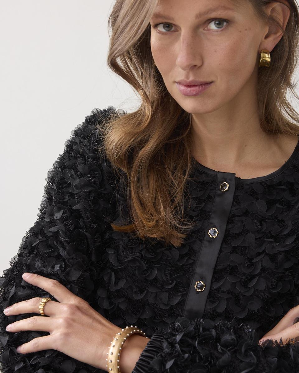 Summum Blouse 2s3365-12322 Zwart 4