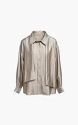 Aimée the Label Blouse Vietnam Beige 2