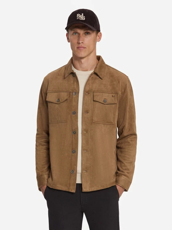 No Excess Overshirt 33510903SN Bruin 1