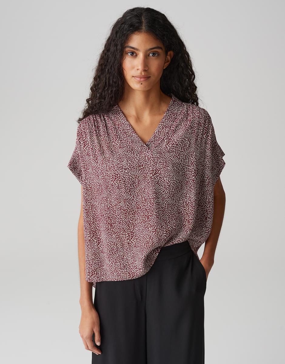 OPUS Blouse Filva Minimal Paars 1