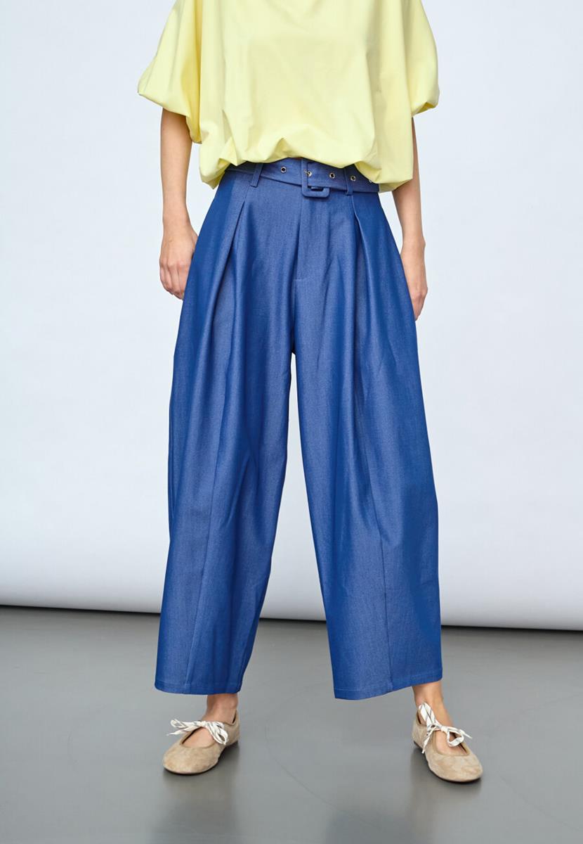 Sisters Point Pantalon Gaki-Pa1 Blauw 1