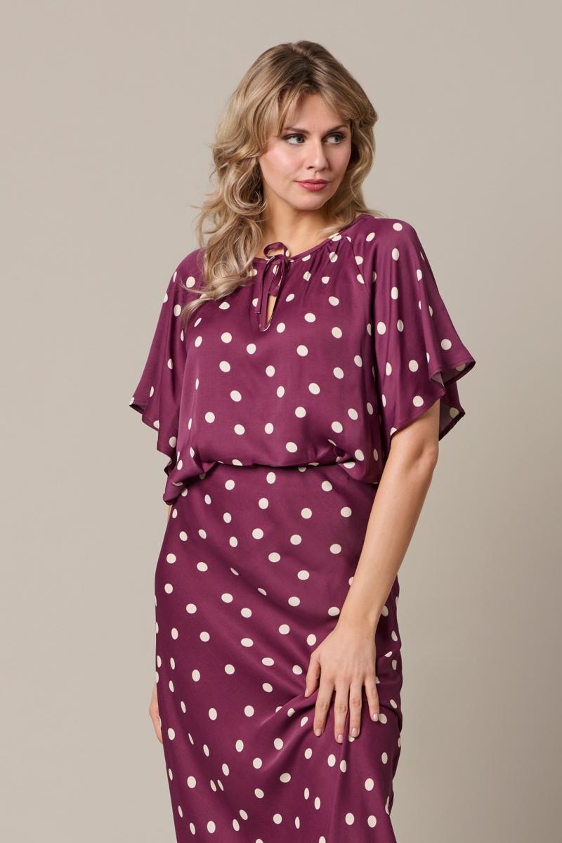 &Co Woman T-Shirt Axelle Paars 1