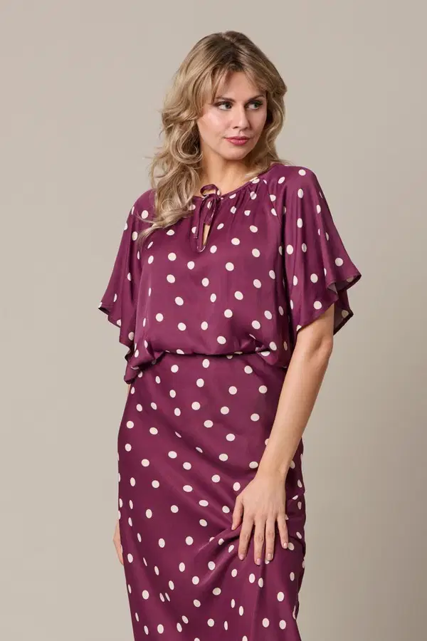 &Co Woman T-Shirt Axelle Paars 1