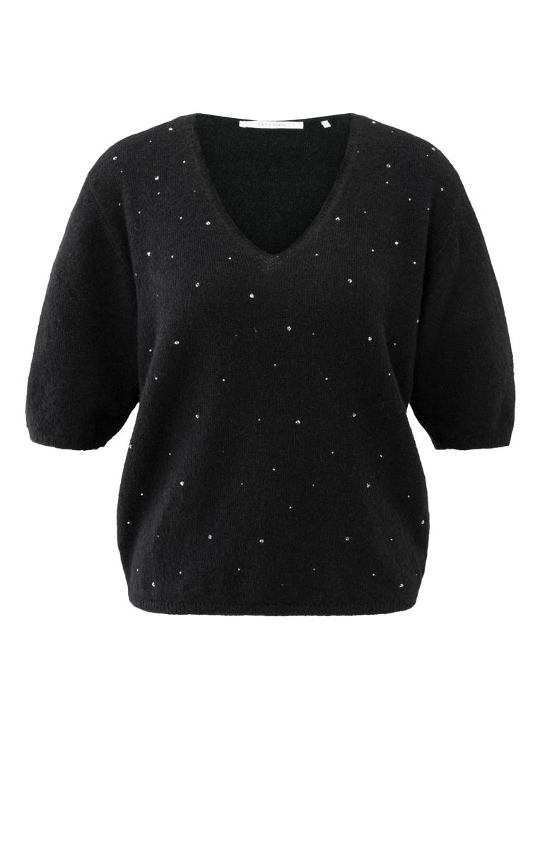 YAYA Trui 01-000531-511 Zwart 2