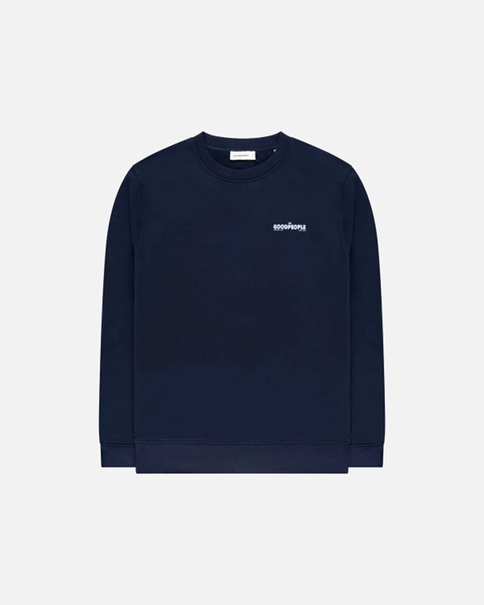 The GoodPeople Sweater Lito Blauw 5