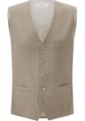 Carl Gross Gilet Winslow Bruin 2
