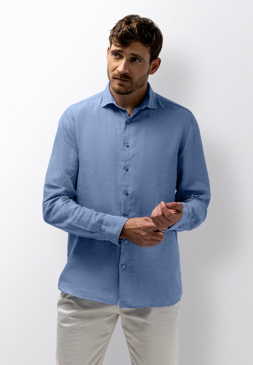 State of Art Overhemd 211-16270 Blauw 1