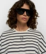 10DAYS T-Shirt 20-759-6203 Blauw 6