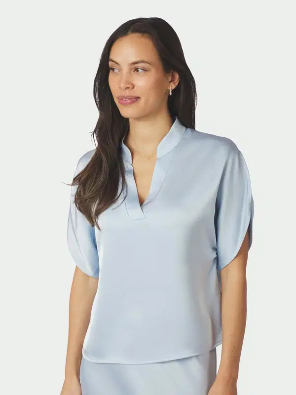 Neo Noir Blouse Anelle Blauw 1