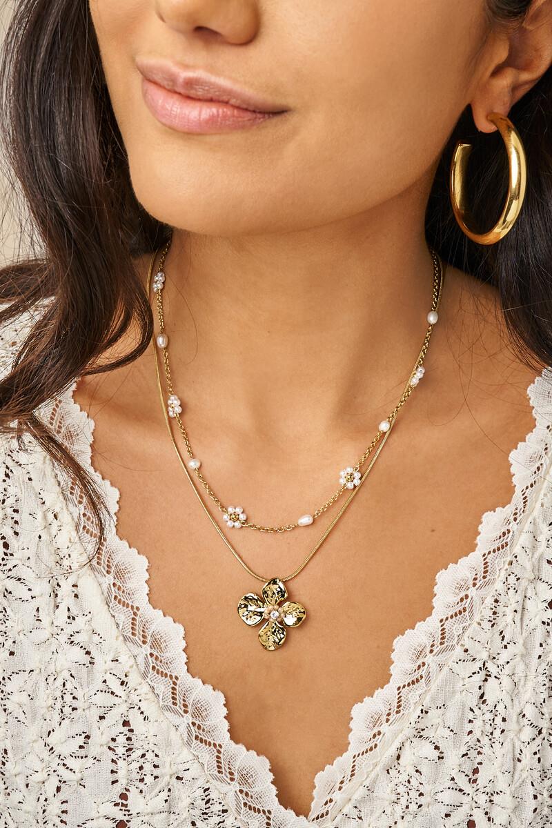 My Jewellery Ketting MJ15389 Goud 2