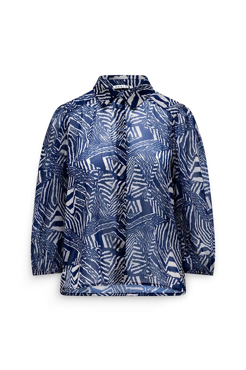 Label DOT Blouse Alexis Blauw 2