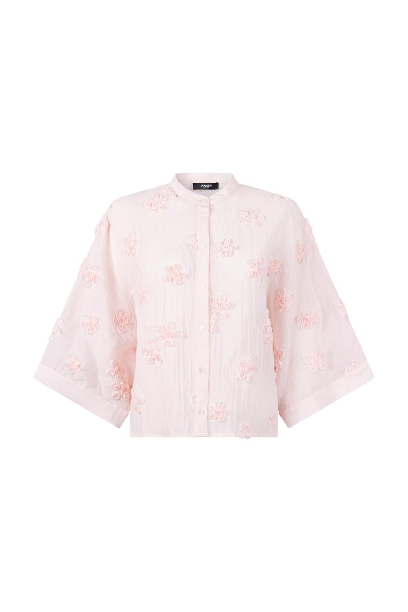 Jansen Amsterdam Blouse Marney Roze 2