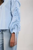 NUKUS Blouse Rosa Blauw 5