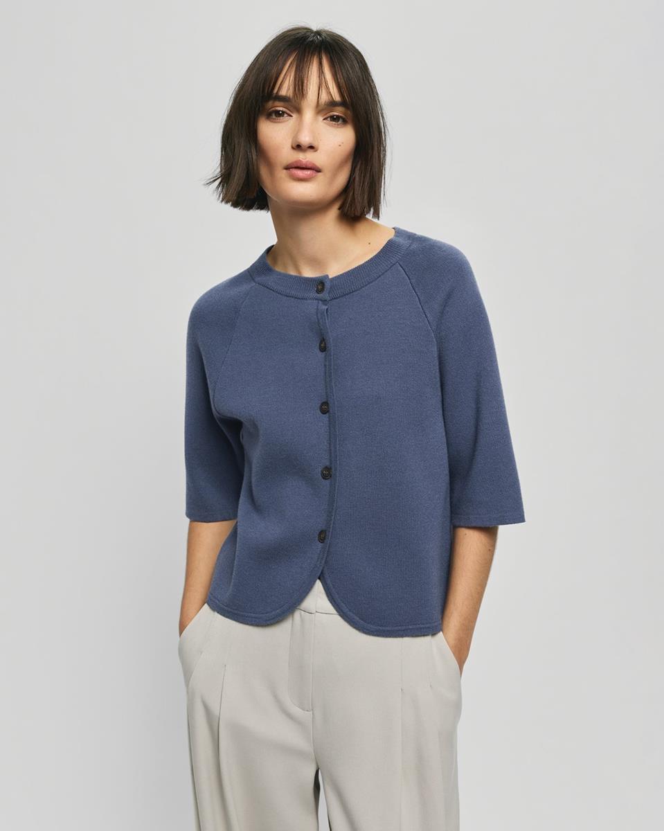 Msch Copenhagen Vest Aubree Blauw 1