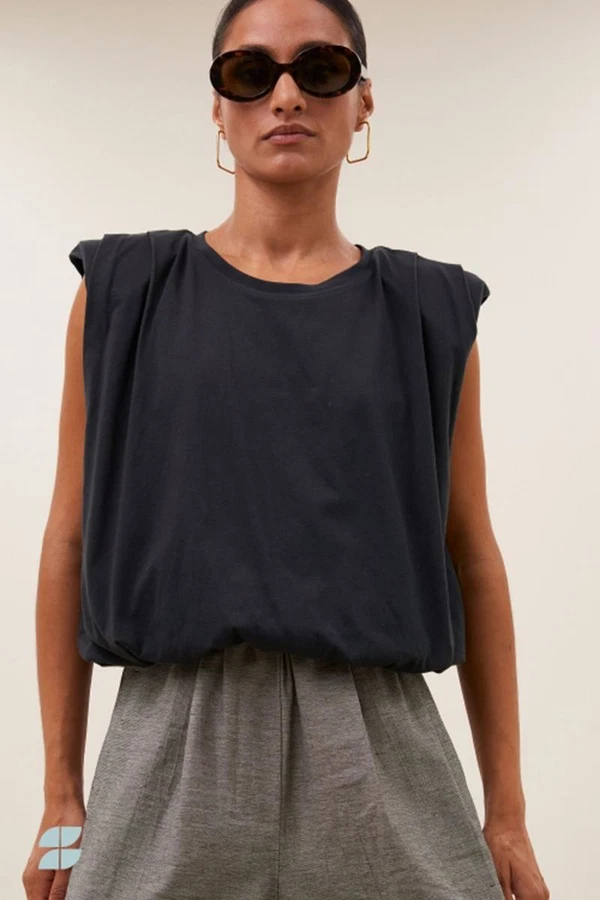 By-Bar T-Shirt Nilou Zwart 1