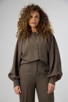 Label DOT Blouse 2621048 Taupe 6