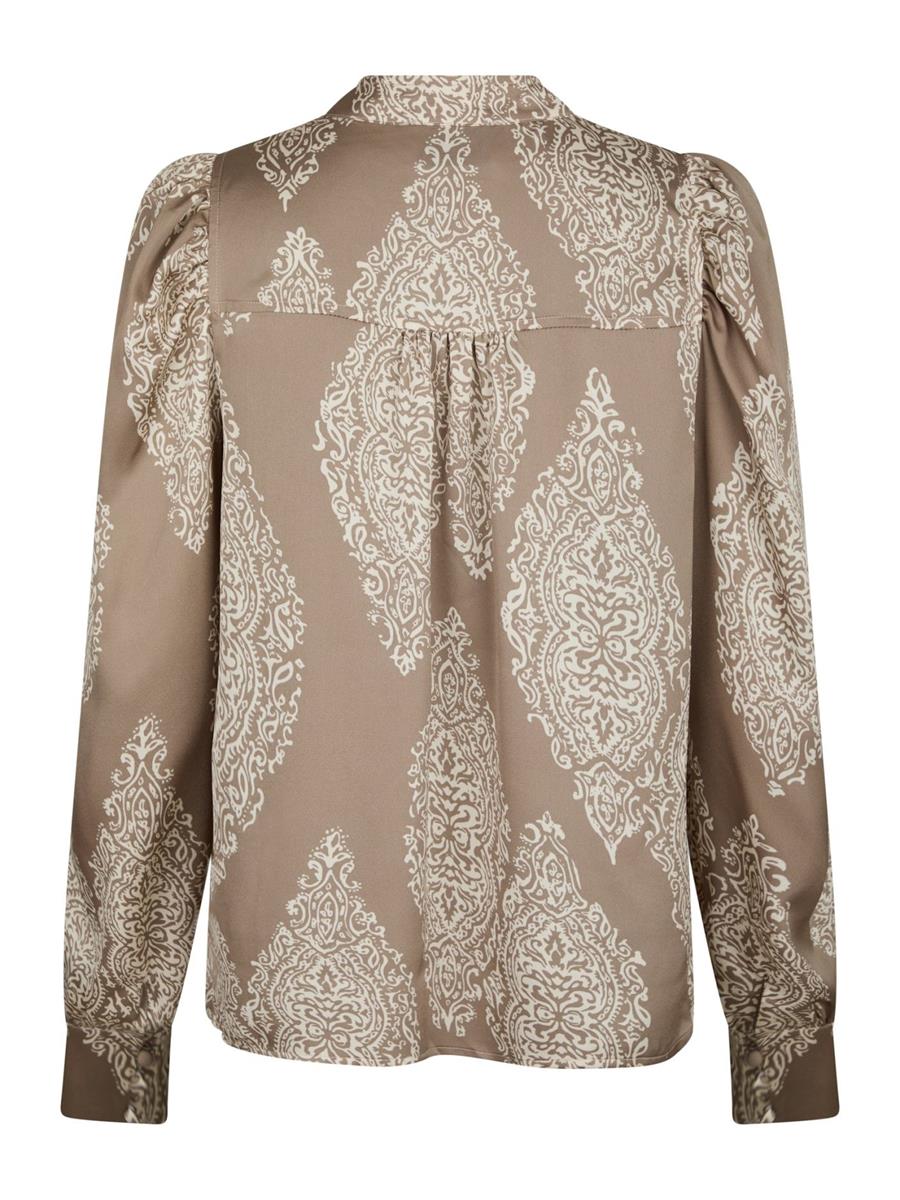 Neo Noir Blouse Rosslyn Paisley Taupe 4