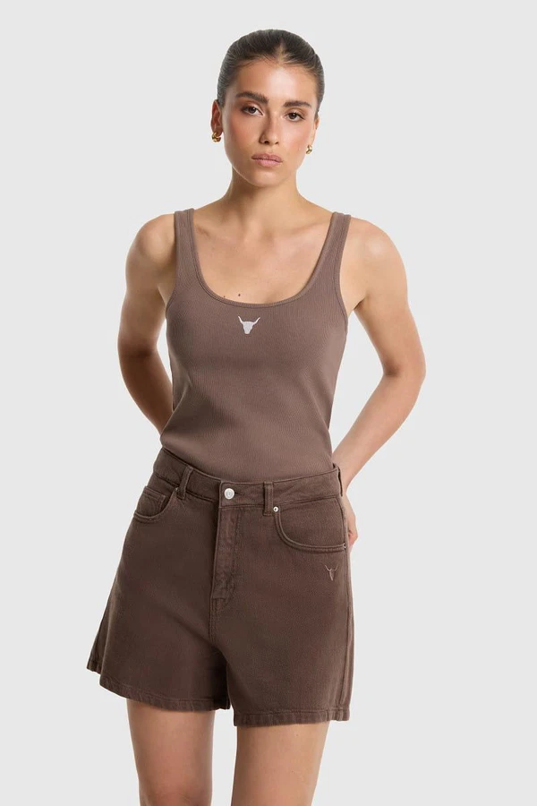 Alix The Label Short 2606118723 Bruin 1