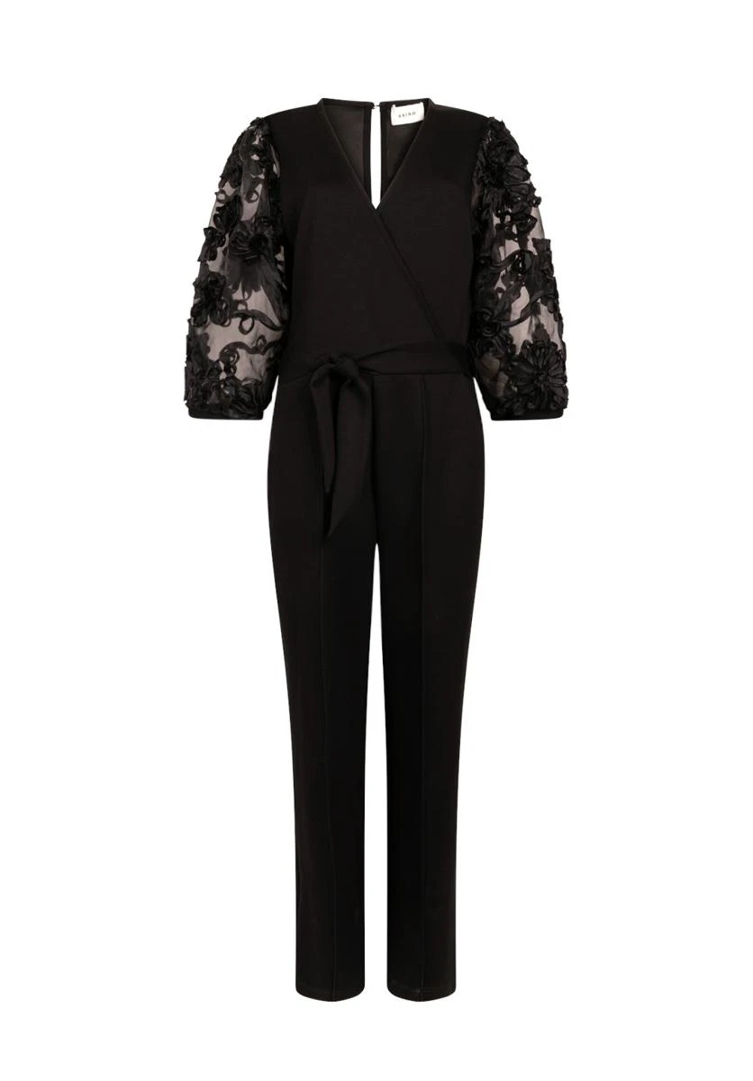 Aaiko Jumpsuit LIZETH VIS 436 Zwart 2