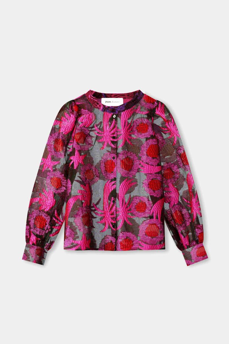 POM Amsterdam Blouse SP9383 Roze 2