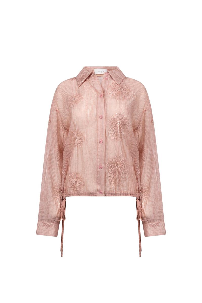 NUKUS Blouse NKF02136 Roze 1
