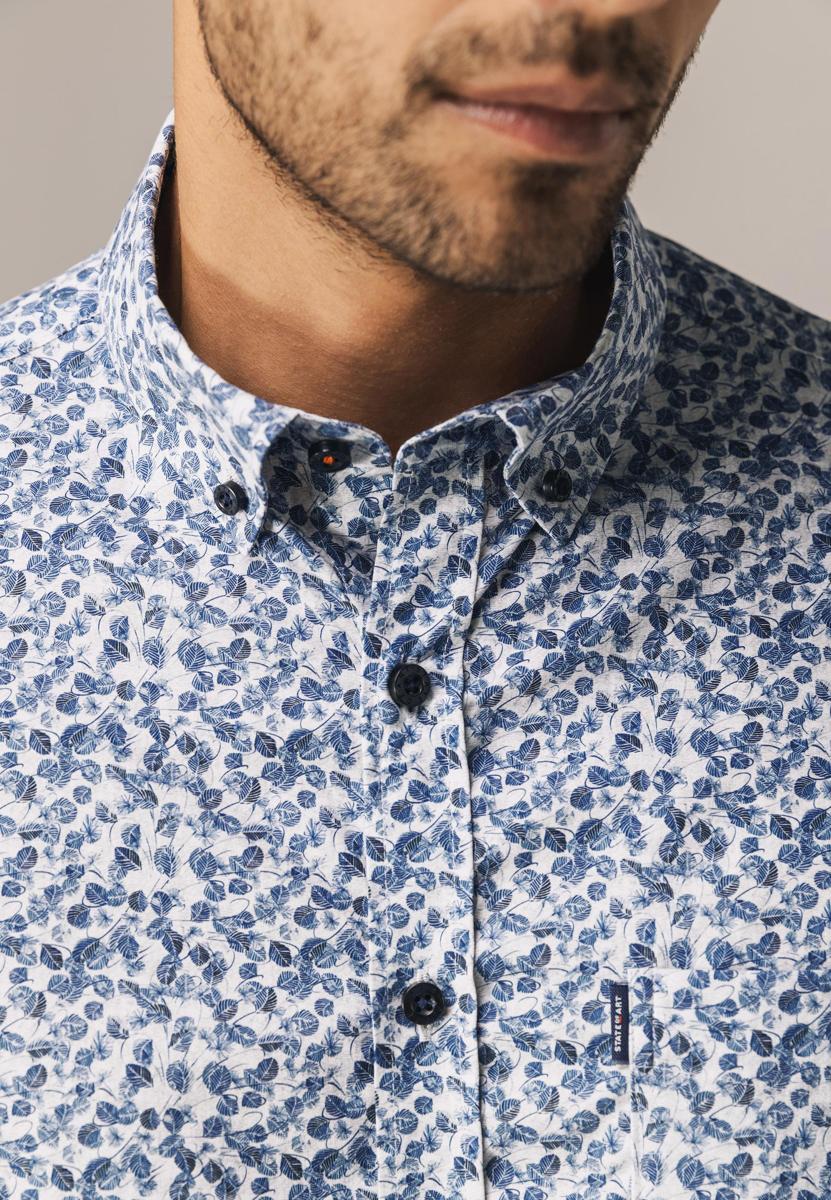 State of Art Overhemd 214-25274 Blauw 4