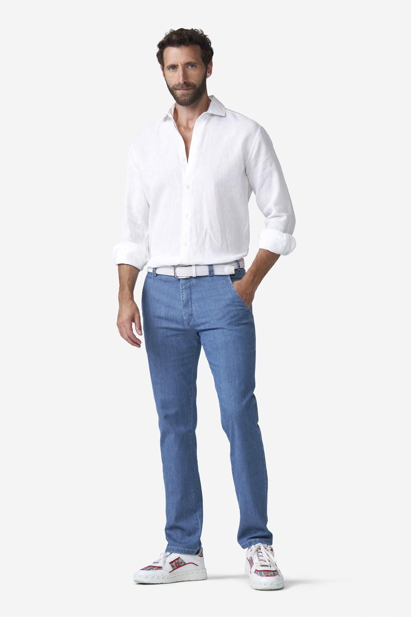 Meyer Jeans 1021402000 Blauw 3