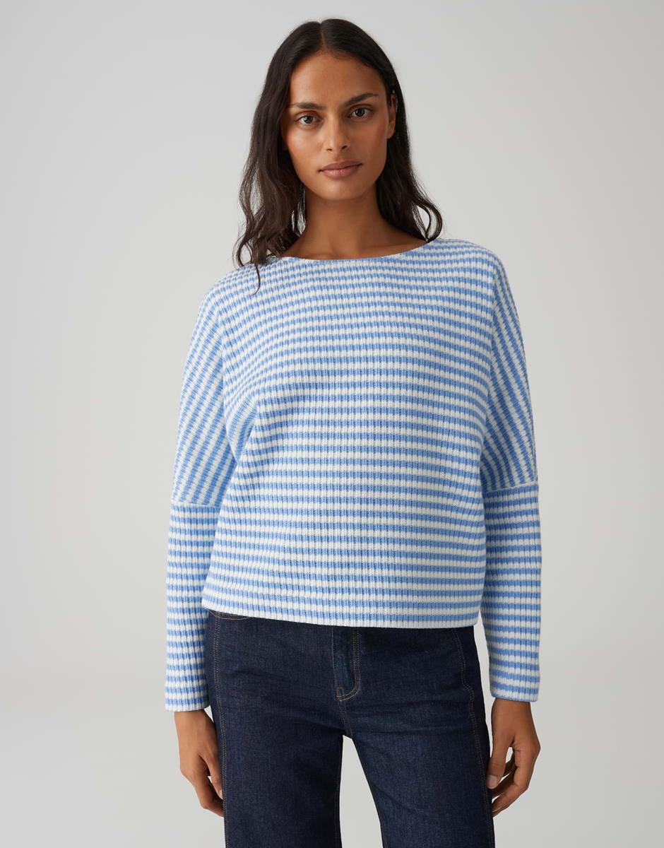 OPUS Sweater Gresh Blauw 1