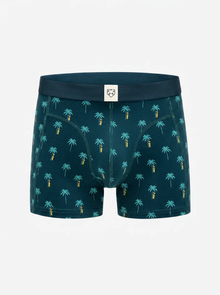 A-dam Boxershort Palms Groen 1