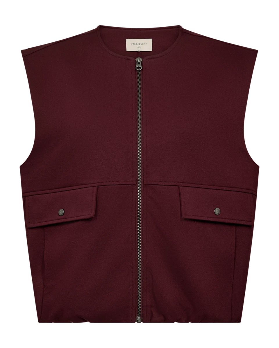 Freequent Gilet Nanni Rood 1