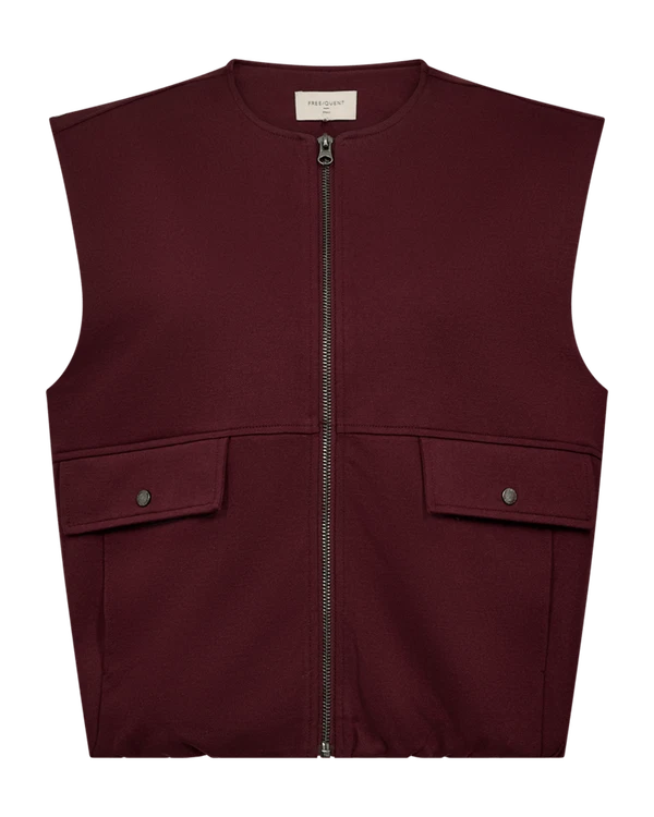 Freequent Gilet Nanni Rood 1
