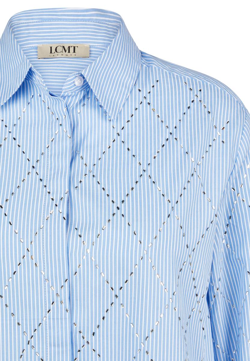 Le Comte Blouse 55-631106 Blauw 4