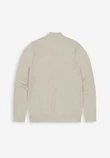 Butcher of Blue Trui Clifden Halfzip Beige 4