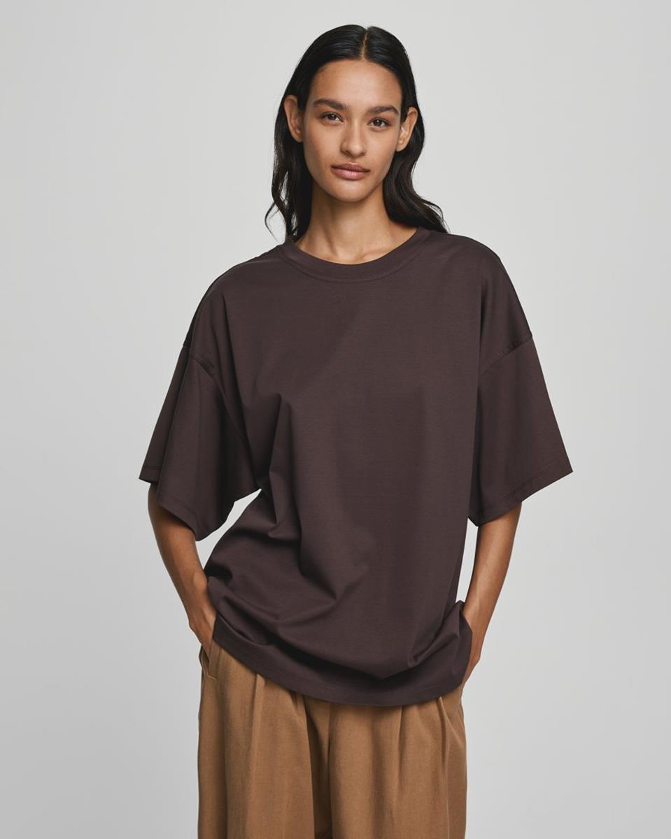 Msch Copenhagen  T-Shirt 19245 Bruin 1