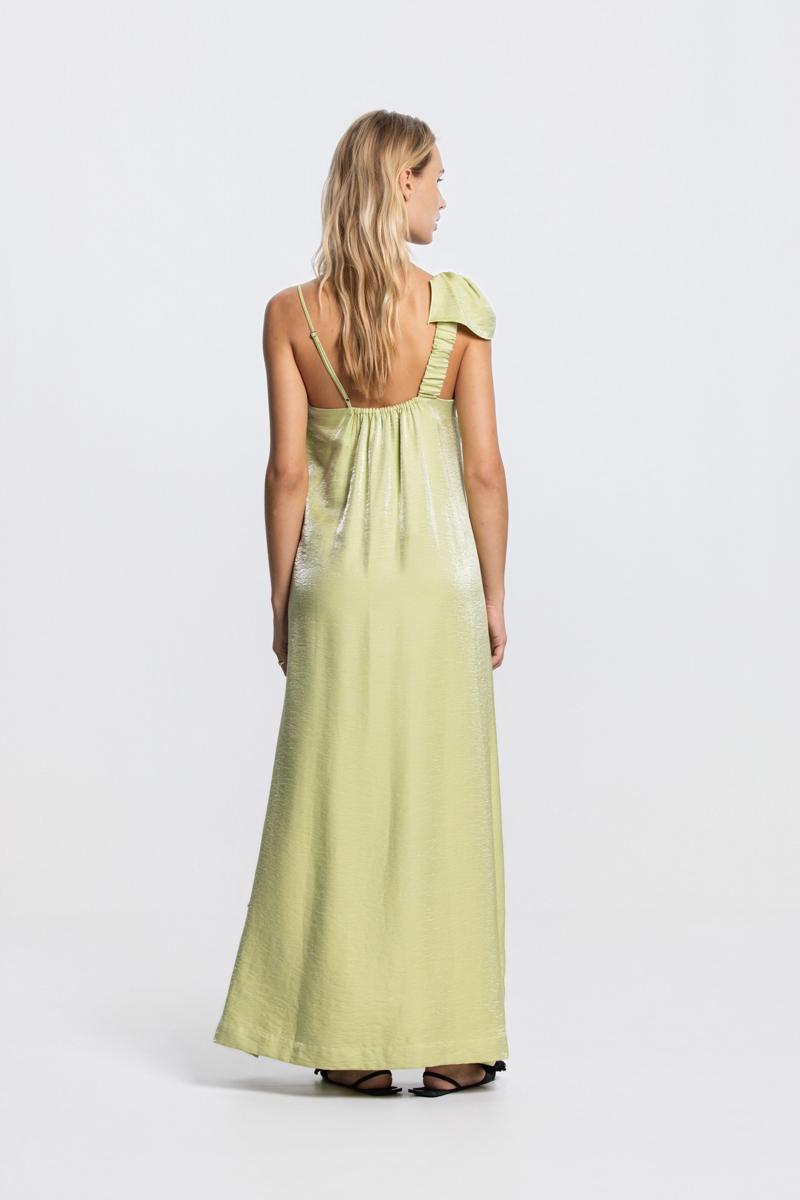 Jansen Amsterdam Jurk NIEK SS26.4 Groen 4